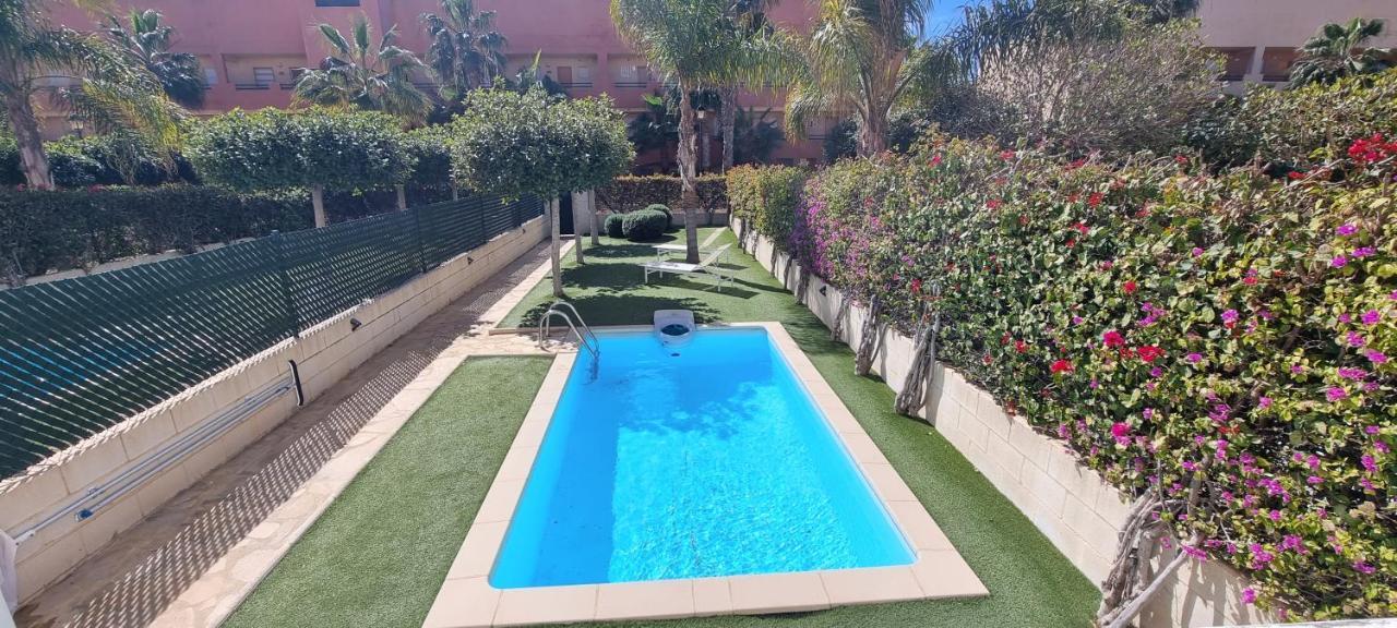 Homes Of Spain, Apartamentos Paraiso Vera Playa, Ed Nuku Hiva, Bajo W Con Jardin Y Piscina Privada A Pie De Playa, Wifi Playas de Vera 外观 照片